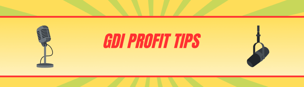 GDI Profits Tips
